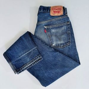 Vintage Rare Blank Tag Trademark "R" Levi's 505 Tag 30 x 30 Actual 30 x 29